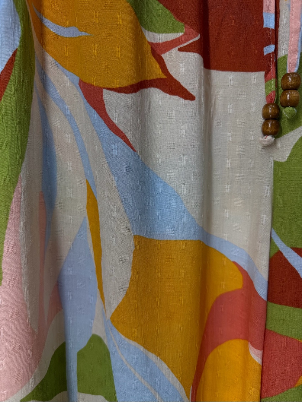 Christian Siriano Tropical Print Wide Leg Pants Size M - Picture 10 of 10